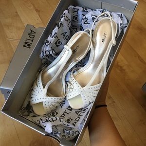Apt. 9 Vickey Ivory Heels